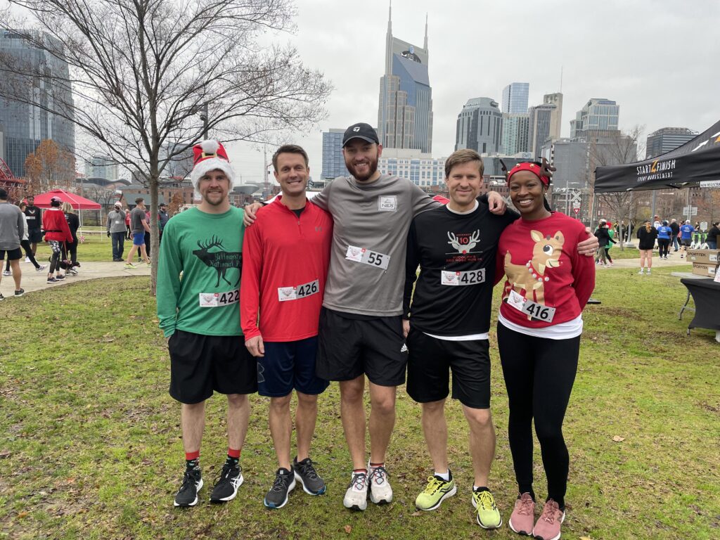 Nowser Rur NES runs for utility customers in Nashville’s Annual Rudolph’s Red Nose ...