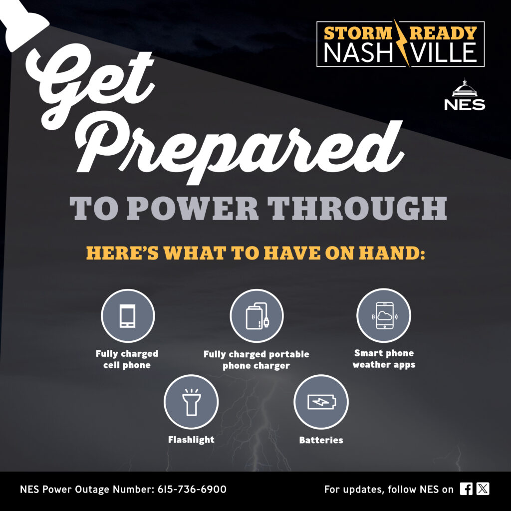 Spring Storm Season Tips Top Tips for Spring Storm Season - Nashville Electric Service News